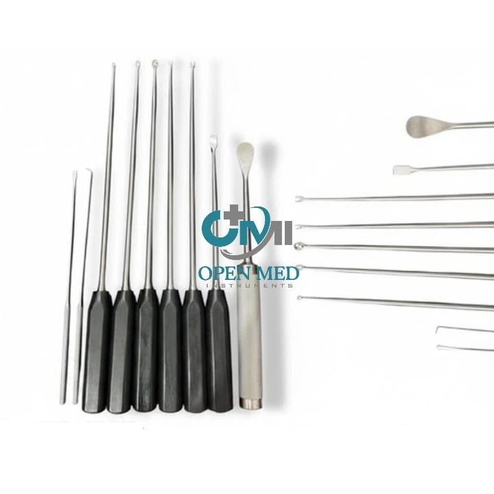 Unique Discectomy 9 Pcs Set For Anterior Spine Surgery Instruments