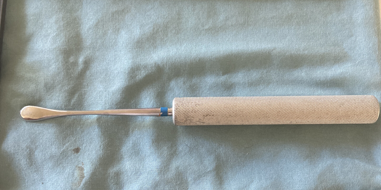 ZIMMER Cobb Spinal Elevator. 1 1/2 Cm Slightly Curved Round Tip. Good Condition.