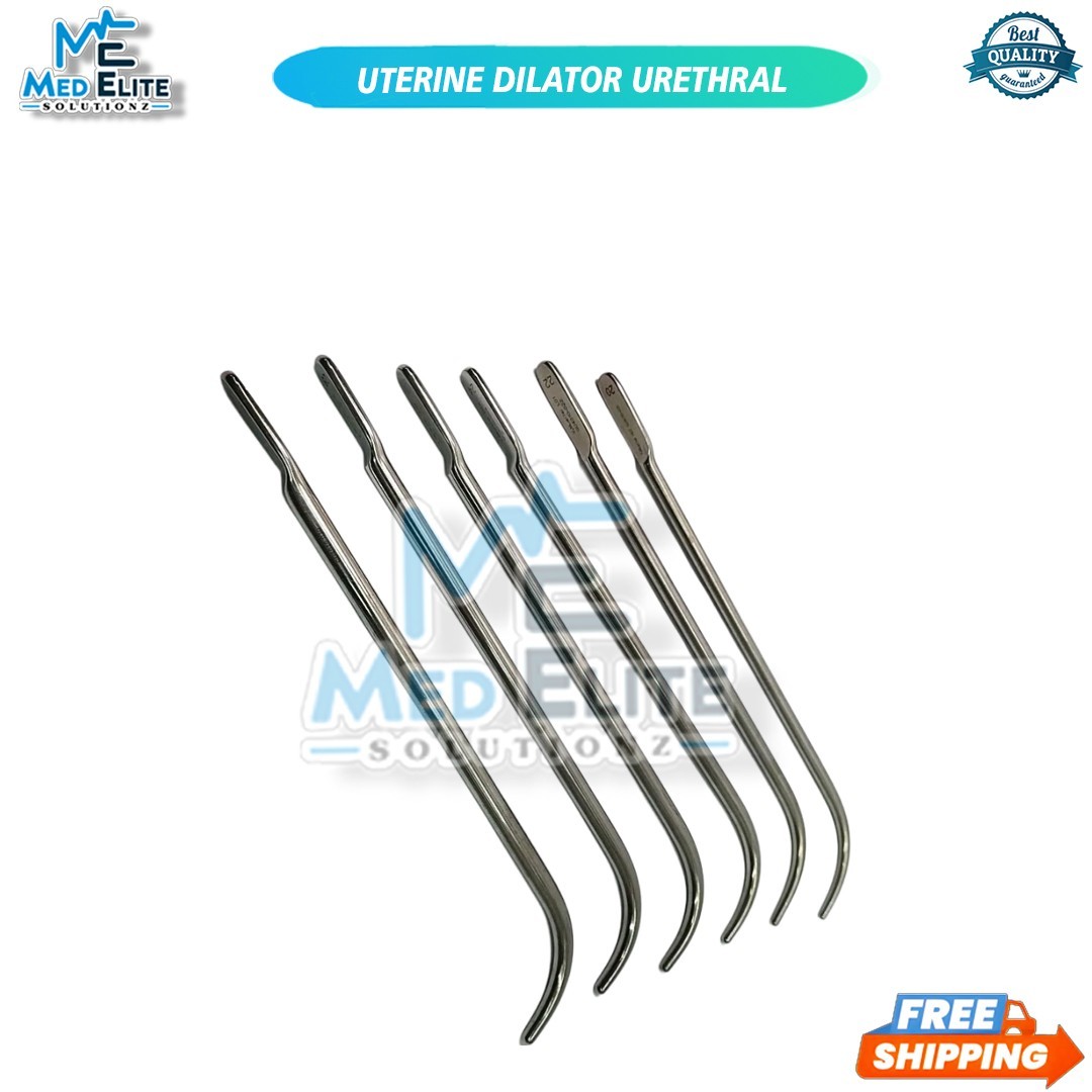 V. Mueller GU4010 #20-30 Uterine Dilator Urethral Sound Van Buren – Set of 6