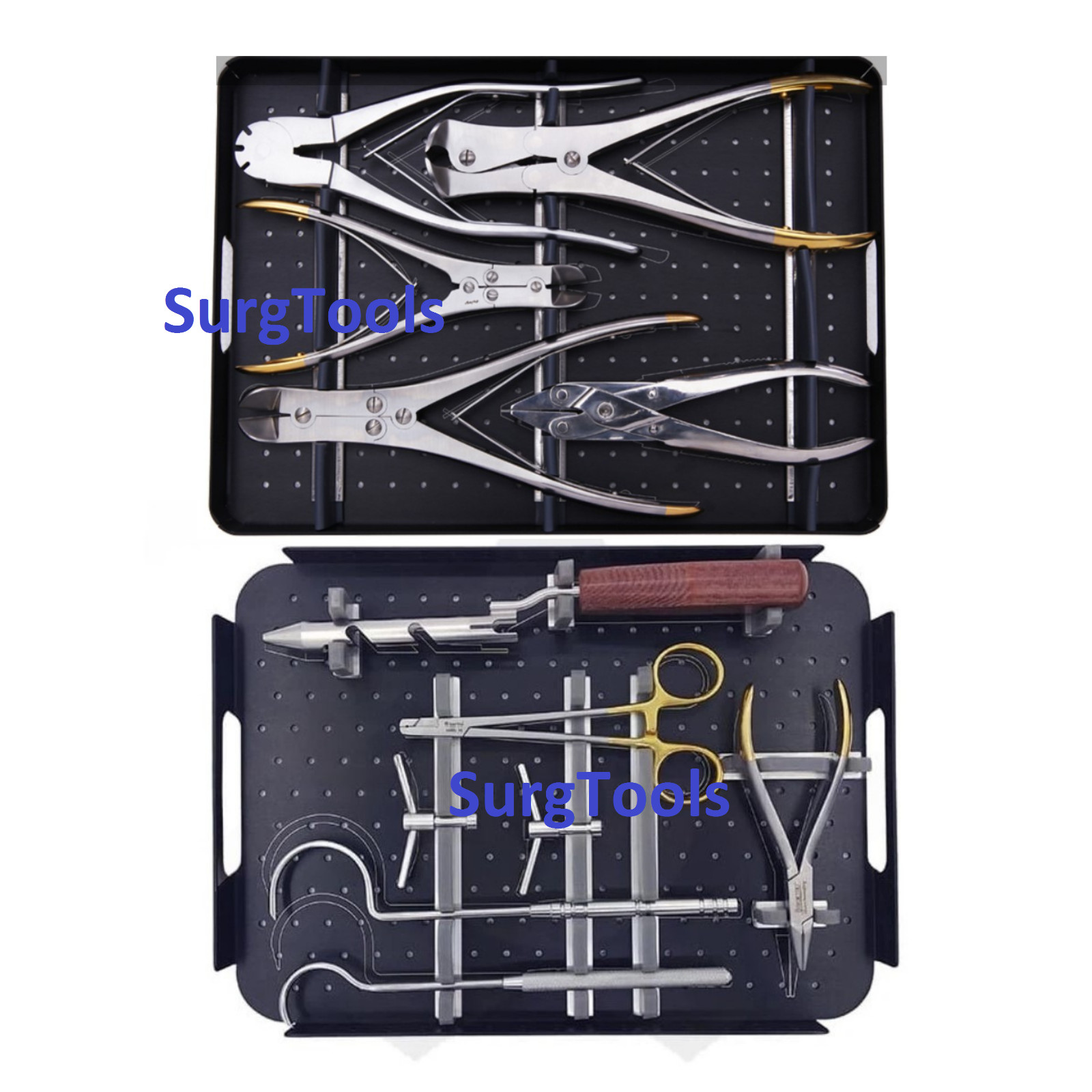 K Wire Instruments Set Krischner Wire Set with Aluminum Box