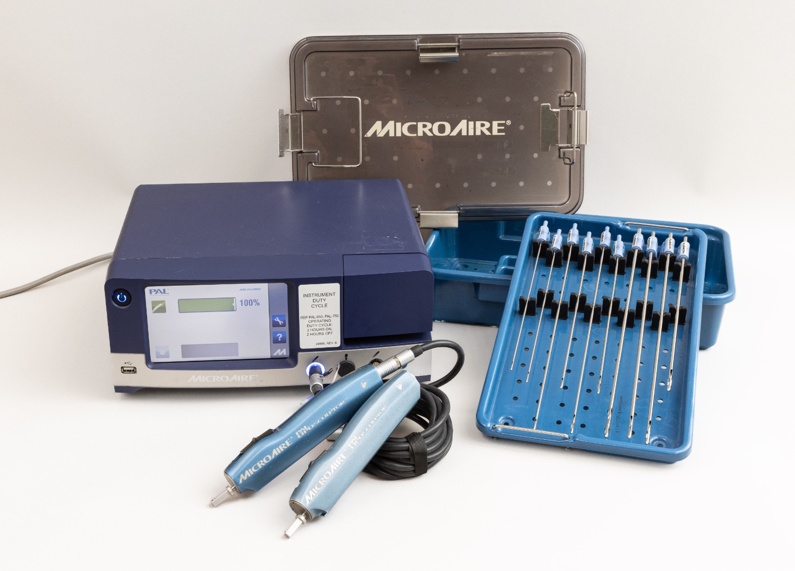 MicroAire PAL-650 PAL Set with QTY TWO PAL-650- Available at Simon Medical Inc
