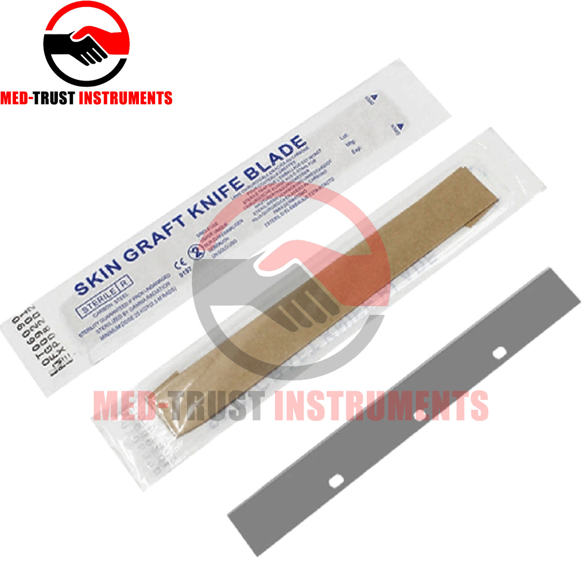 10pcs Skin Graft Knife Blade | Sterile Disposable Surgical Blade