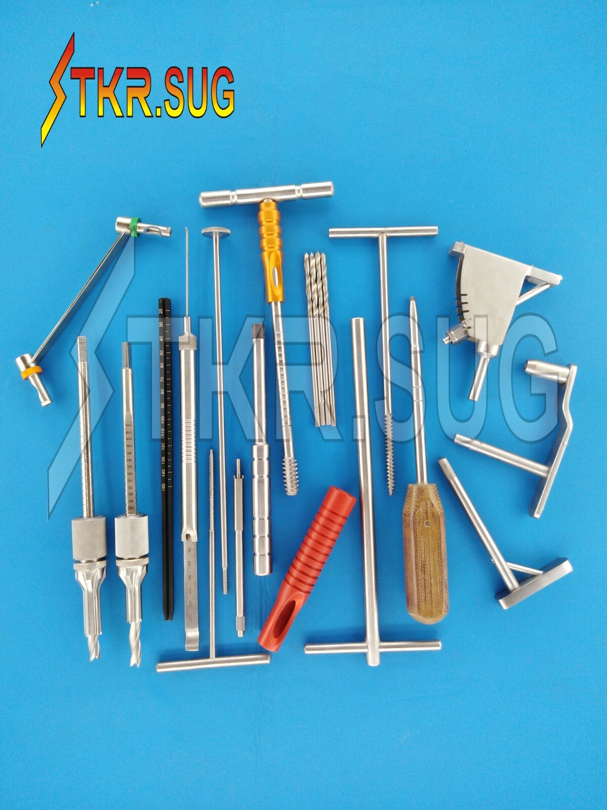 DHS DCS Complete Set Stainless Steel Surgical Orthopedic Instruments 21 PCS A+