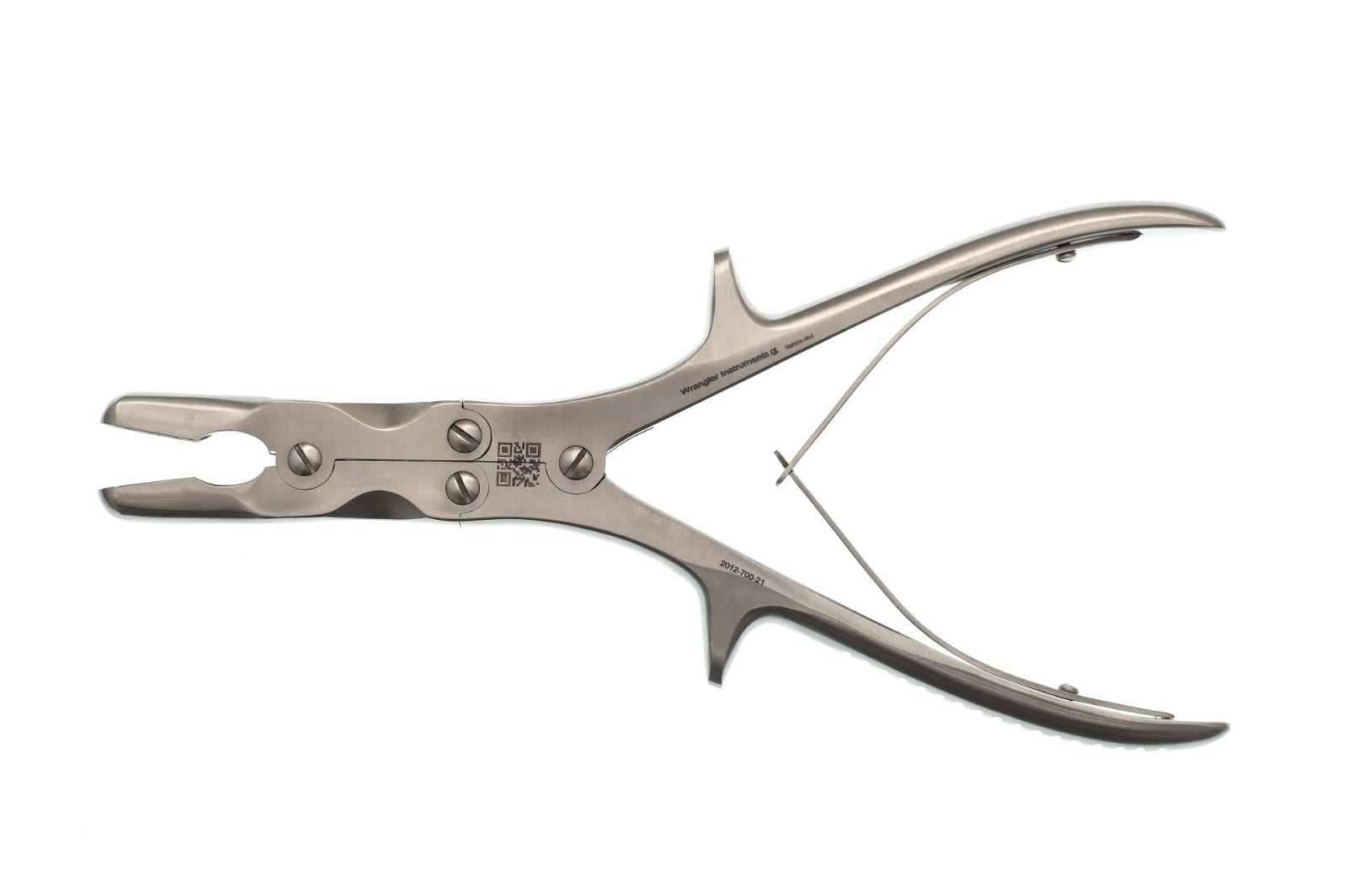 Stille-Luer Rongeur Triple-Forged 8 1/2 inch Curved Double Action