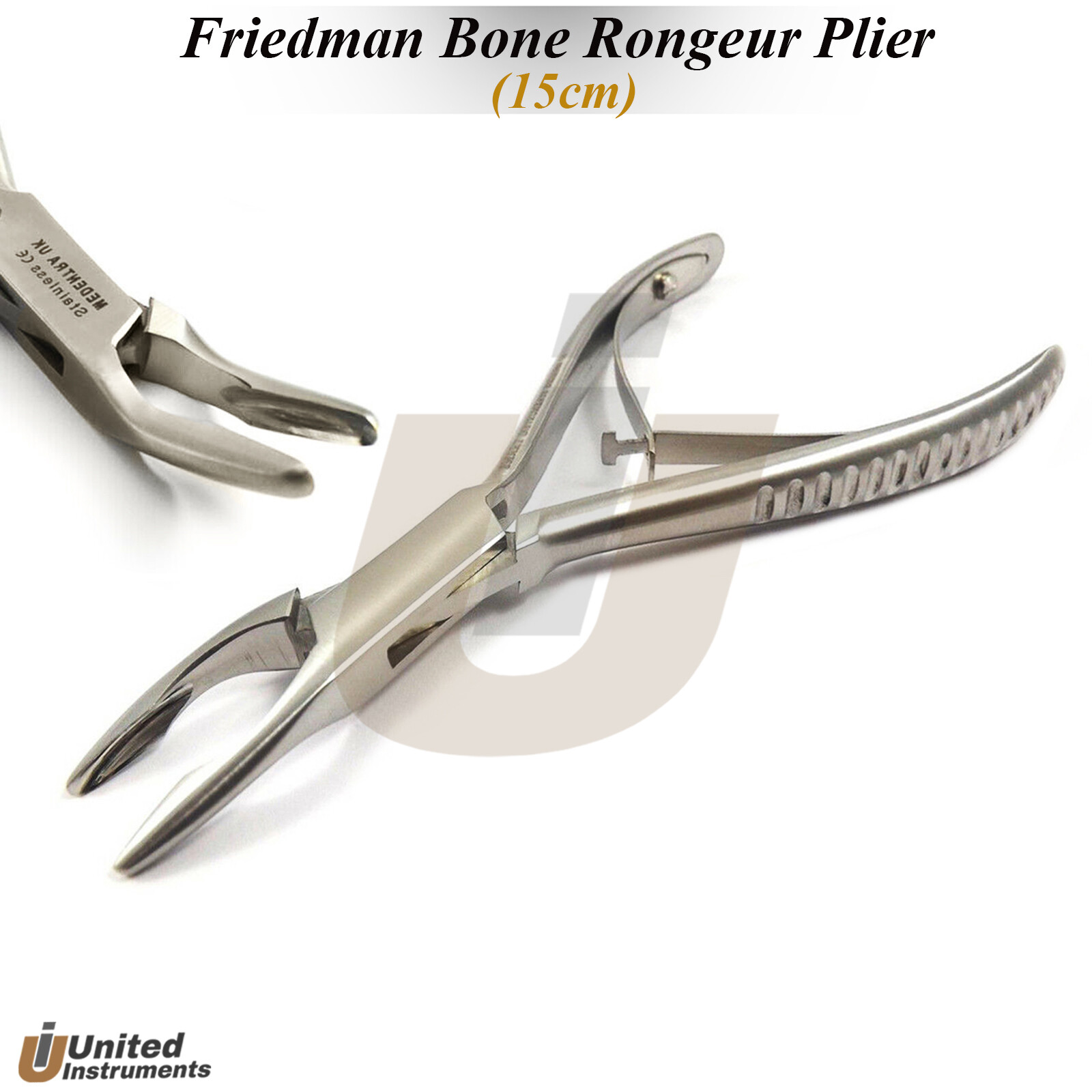 Orthopedic Bone Rongeur Leur 6” Straight Dental Veterinary Surgery Instruments