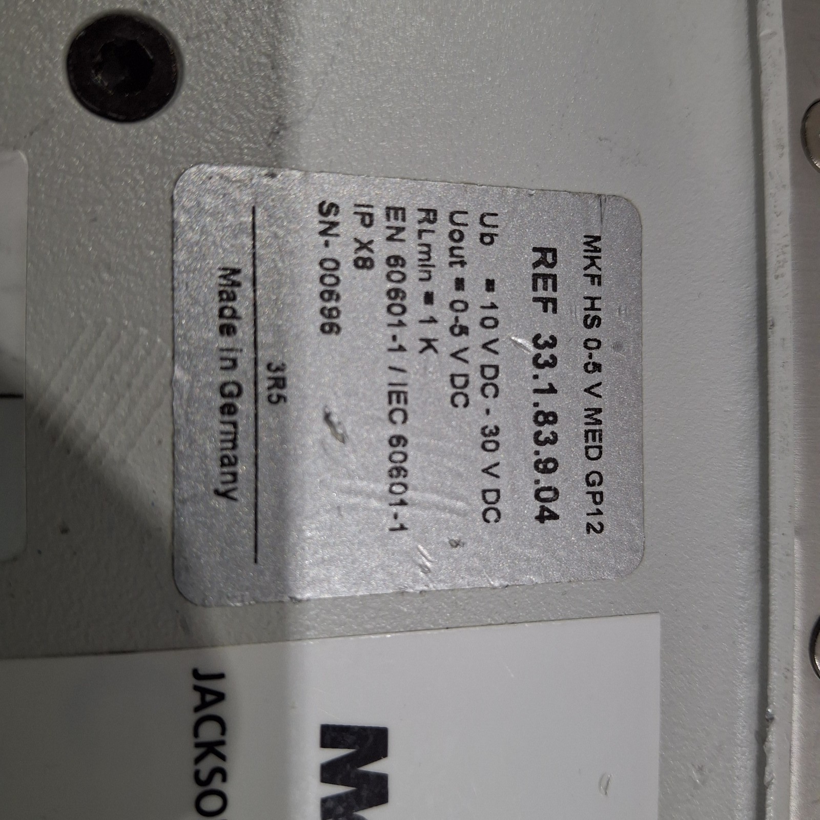 Medtronic 33.1.833.9.04 Xomed Footswitch