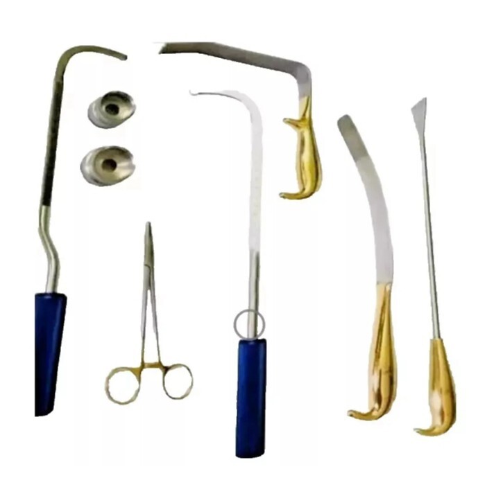 Breast surgery instruments set of 8 pcs plastic surgery
