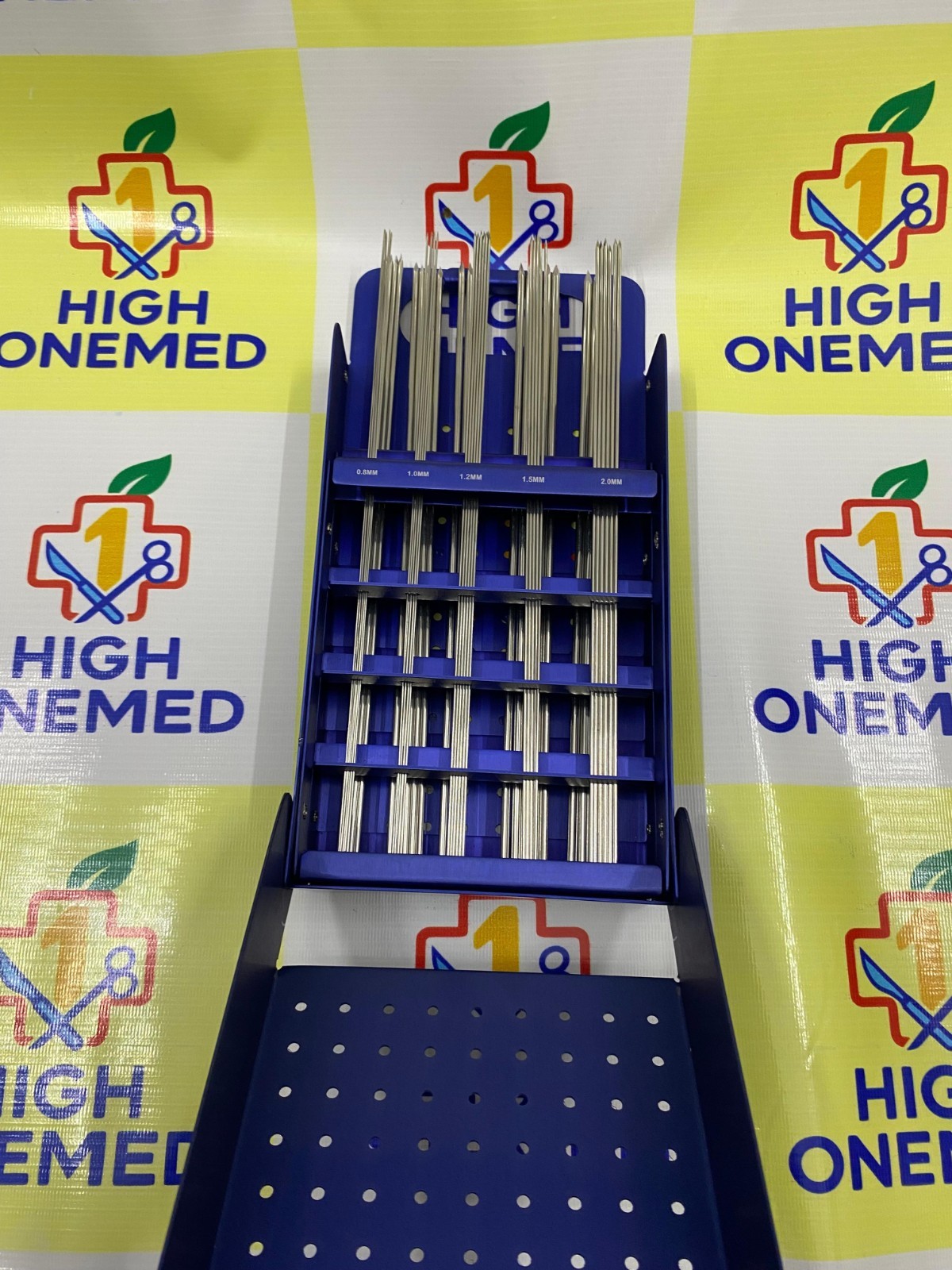 100 Pcs Kirschner Pin Surgical Container K-Wires Sterilization Rack High Quality