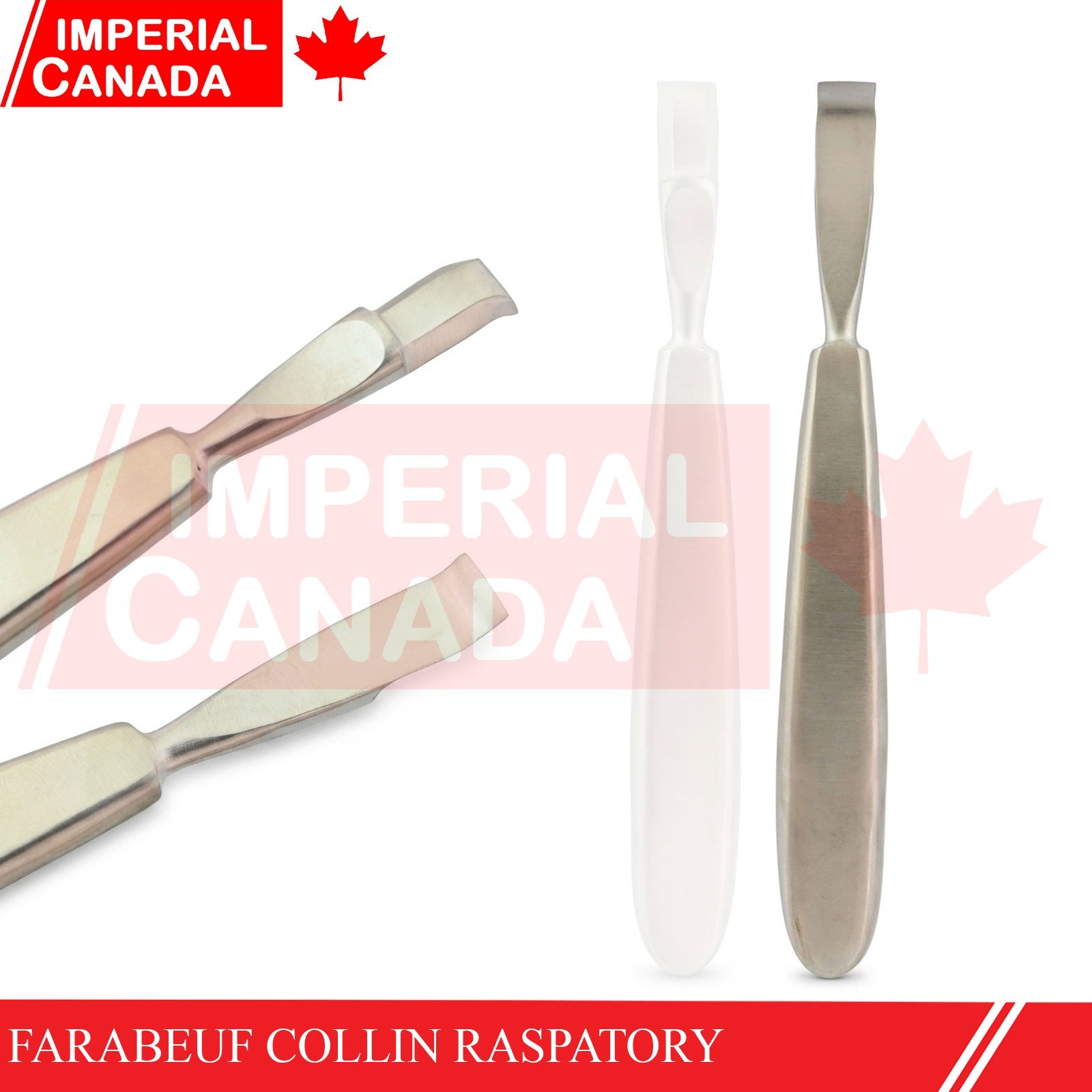 FARABEUF COLLIN RASPATORY 16CM x 10MM SHARP CURVED BLADE KLP1107