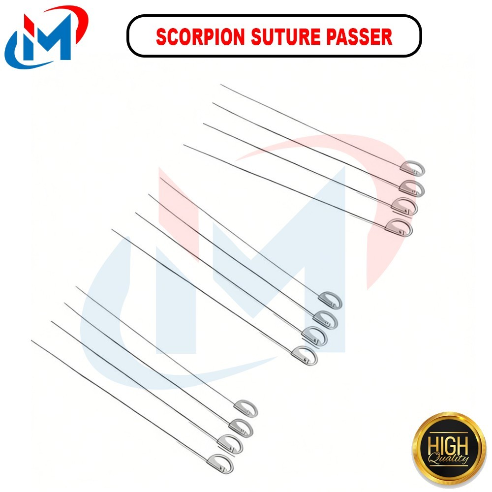 Scorpion Suture Passer Shoulder Arthroscopy With 6 Needles Orthopedic Instrument
