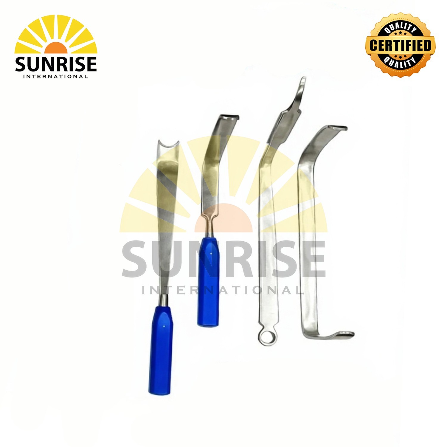 Hip Retractor Arthroplasty Instruments Orthopedic Stainless Steel 9 Pcs Set