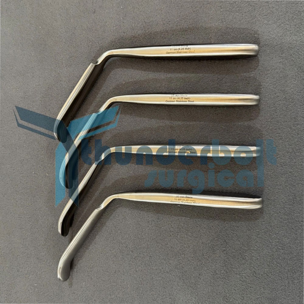 Cloward Blade Retractor Set of 4 Pcs Orthopedic, Spine Surgical Instruments