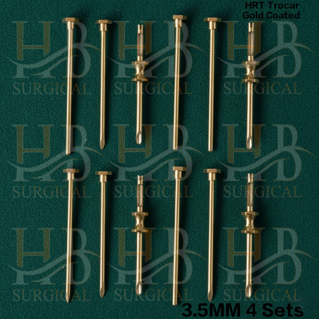 4 Sets HRT Trocar 3.5mm Hormone Replacement Pellet Insertion Trocars