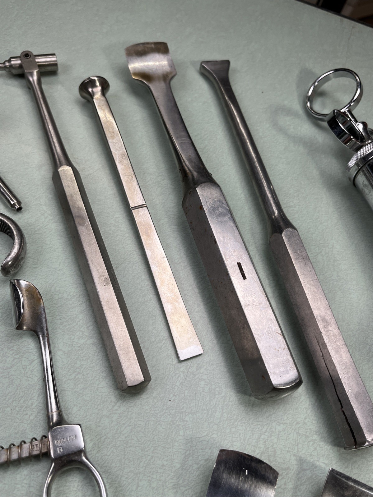 Stainless Surgical Tool Orthopedic Chisel Richards 440 Zimmer Germany & More