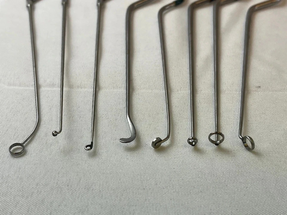 Set of 18 Codman Mizuho Aesculap Transsphenoidal Dissector Instrument Set w Case