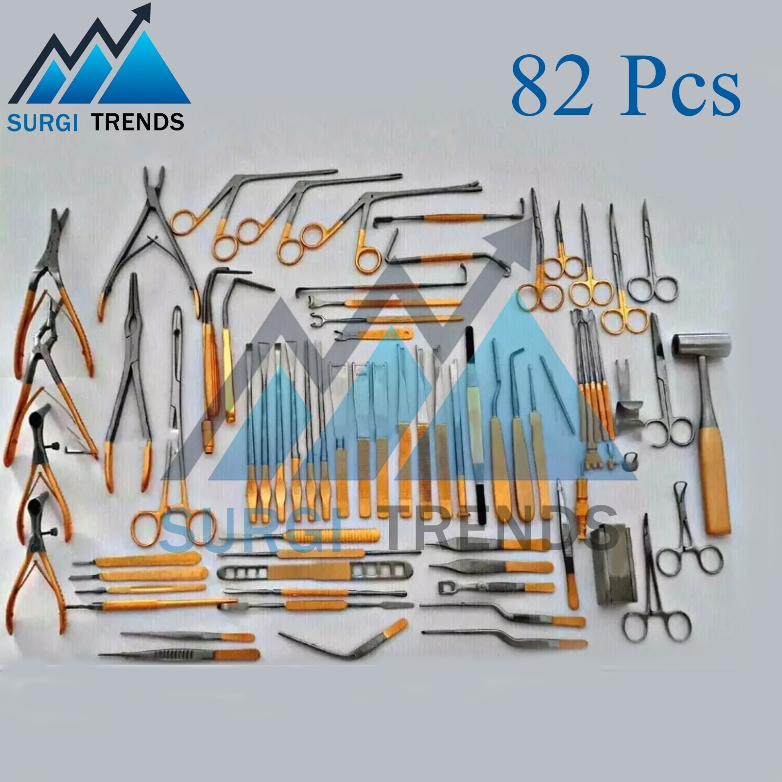 Major Rhinoplasty instruments 82 pcs, set of nose & plastic surgery instruments