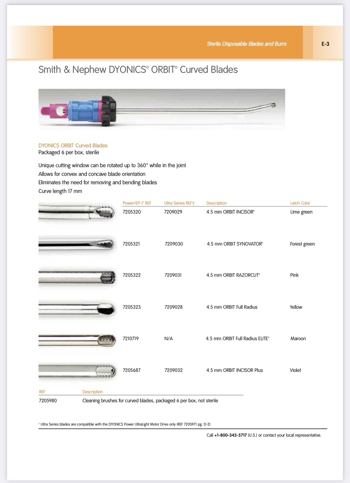 Smith & Nephew Shaver Blades. Any Kind Price for 1BX/6. Shaver System Available