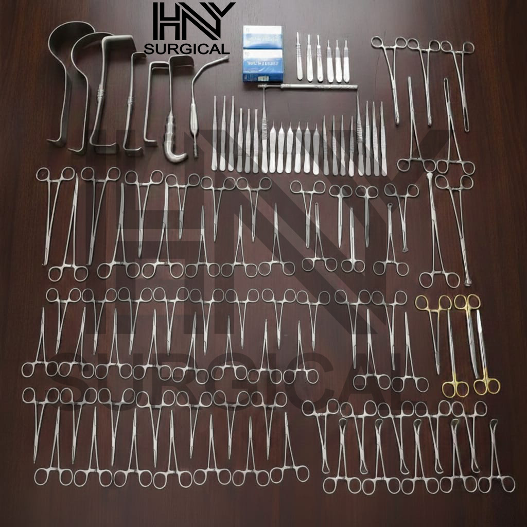 Laparotomy Surgical Set 108 PCs Best Abdominal Surgery Instruments