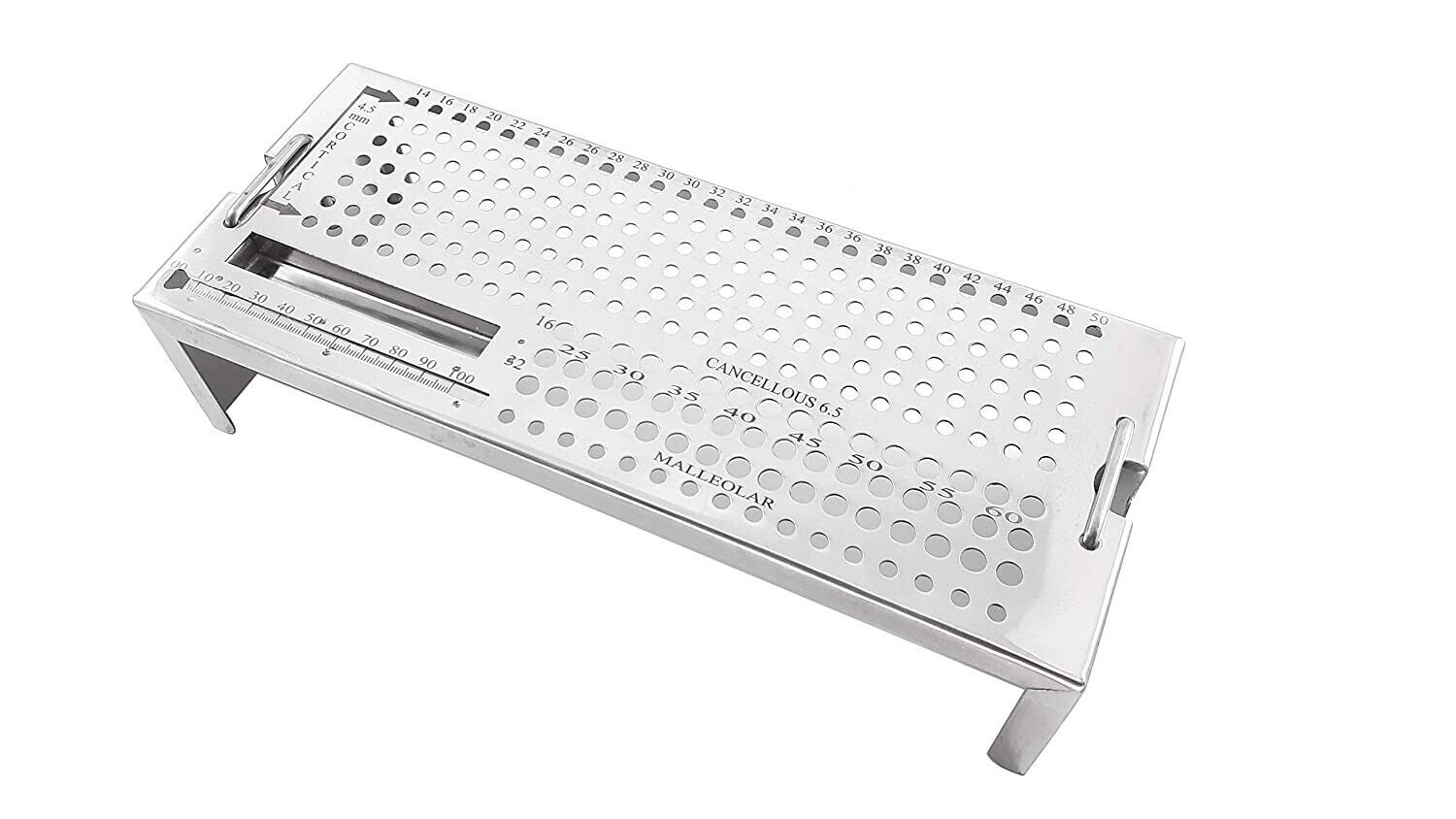Orthopedic case box for cortical 4.5mm and cancellous 6.5 mm screw