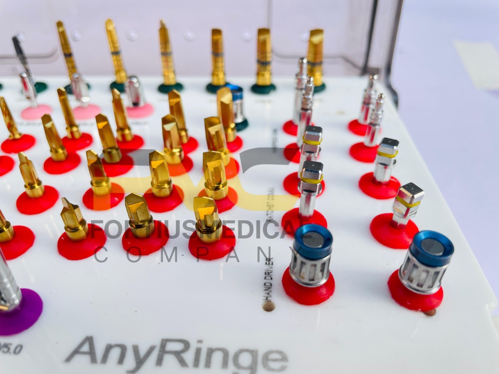 AnyRinge System Guided Drills Universal Dental Implant Guide & Positioning Kit