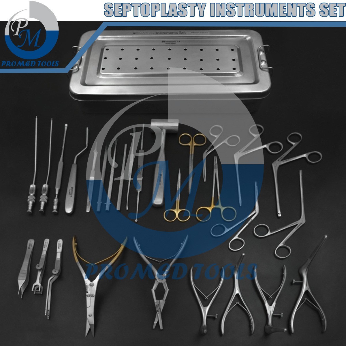 Septoplasty Instruments Set of 28 Pcs Nasal Surgery Tools Set German Quality