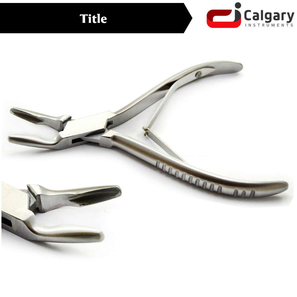Dental Bone Rongeur Double Spring Pliers Surgical Debulking Orthopedic Tools