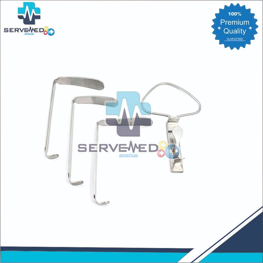2 McIvor Mouth Gag For Surgical ENT Dental ANESTHESIA & Laryngeal German Grade