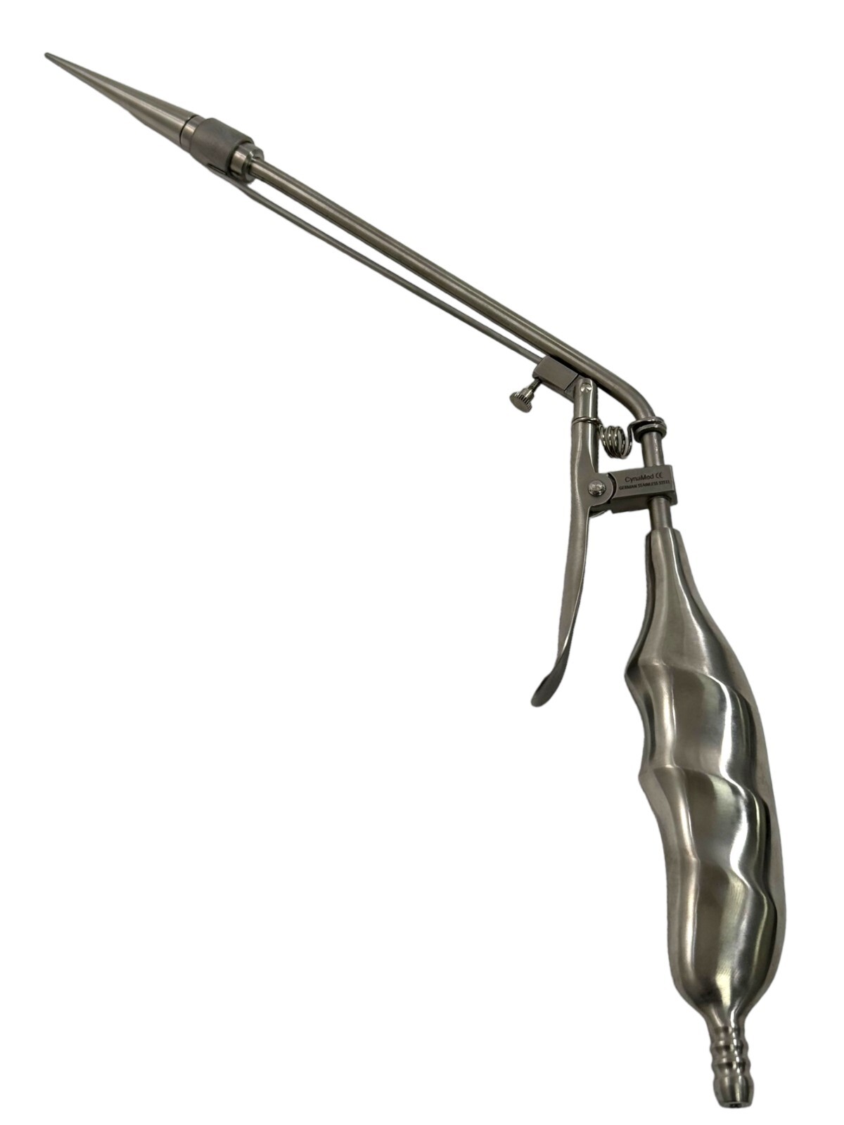 Hemorrhoidal Ligator Suctioning Instrument + Loading Cone – STR- Stainless Steel