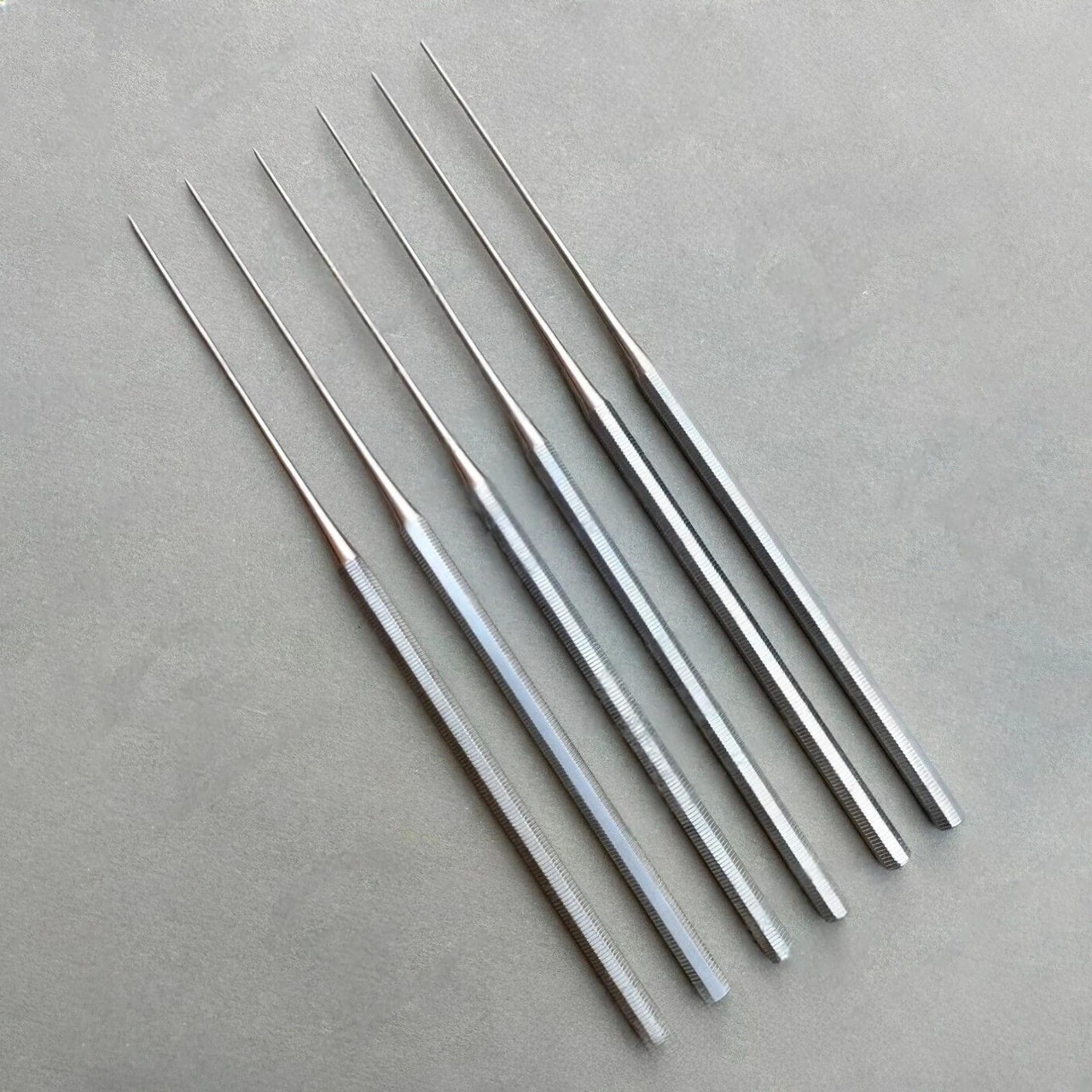 Set of 6 Pcs Micro Manuel Perforator Shea Ear Operation ENT instruments