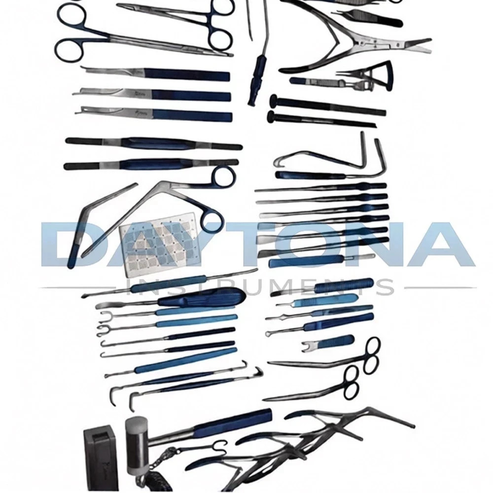New Rhinoplasty Instruments Set Titanium Coated Nose Surgery Quality With Box