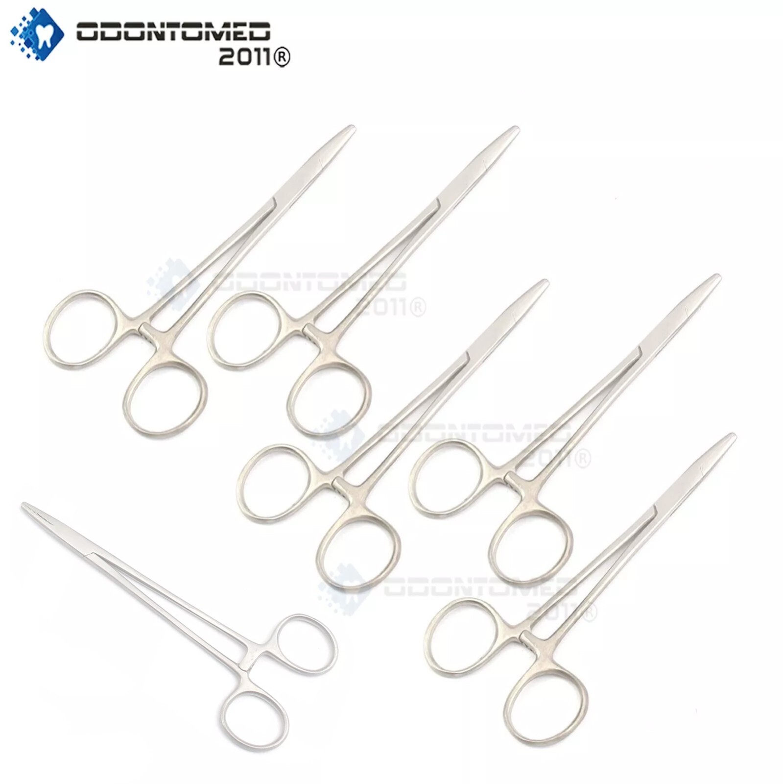 6 Pcs Mayo Hegar Needle Holder 5″ Set Stainless Steel German Grade