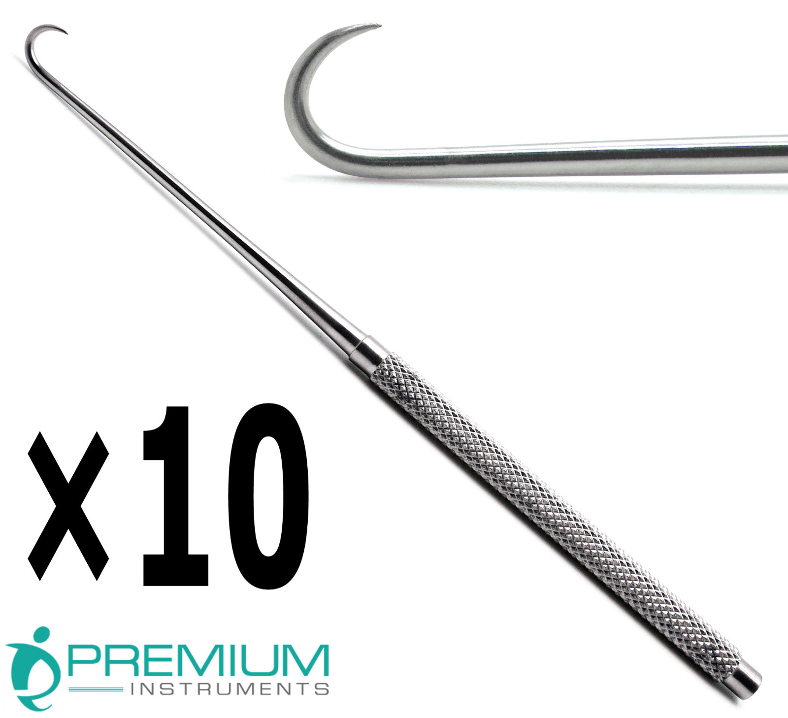 10× Joseph Skin Single Hook Sharp Prong 6.25″ Decimal Retractor New Instruments
