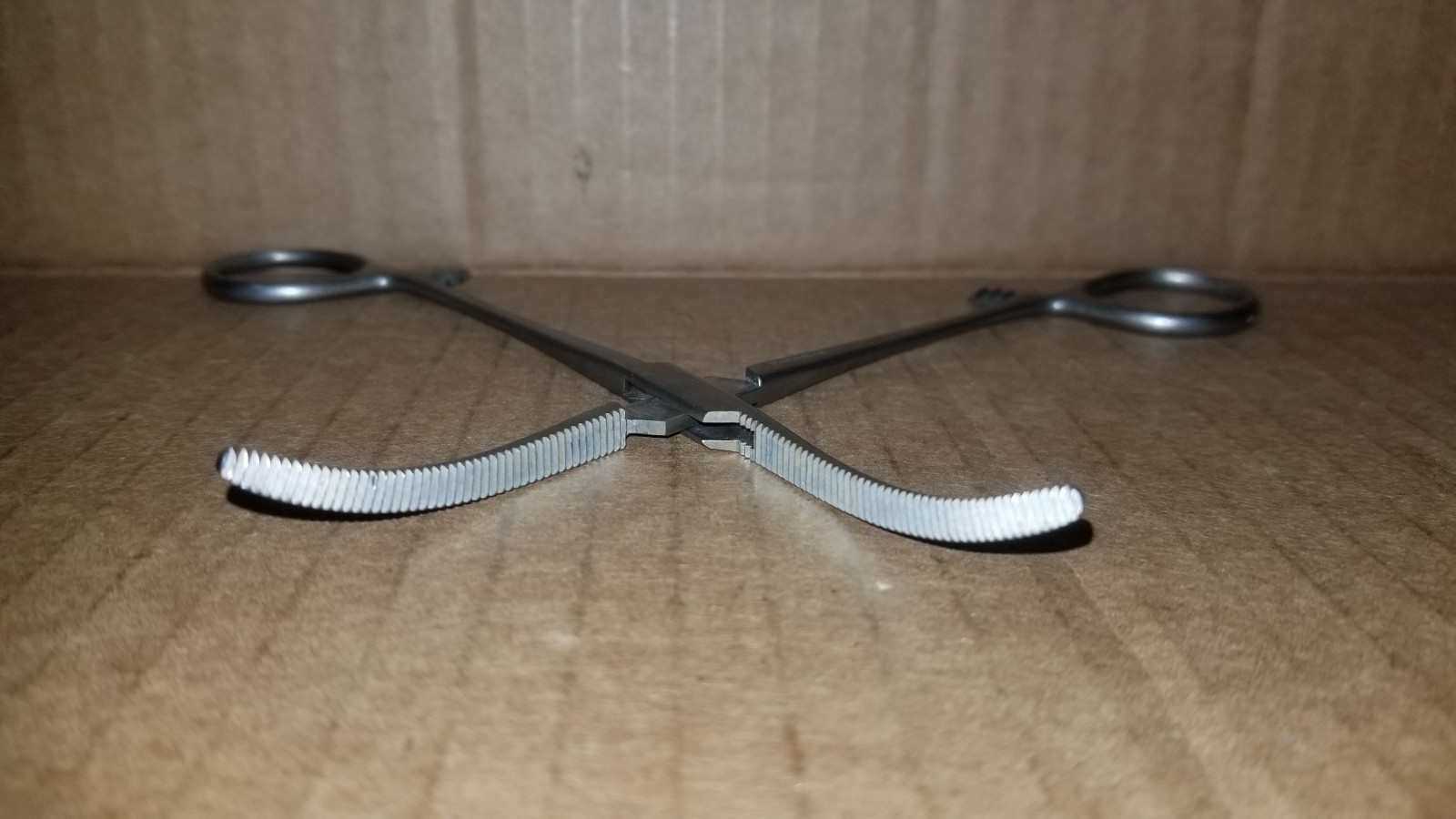Vintage Codman Classic 334-4071 Stainless USA Surgical Curved Forceps VGC