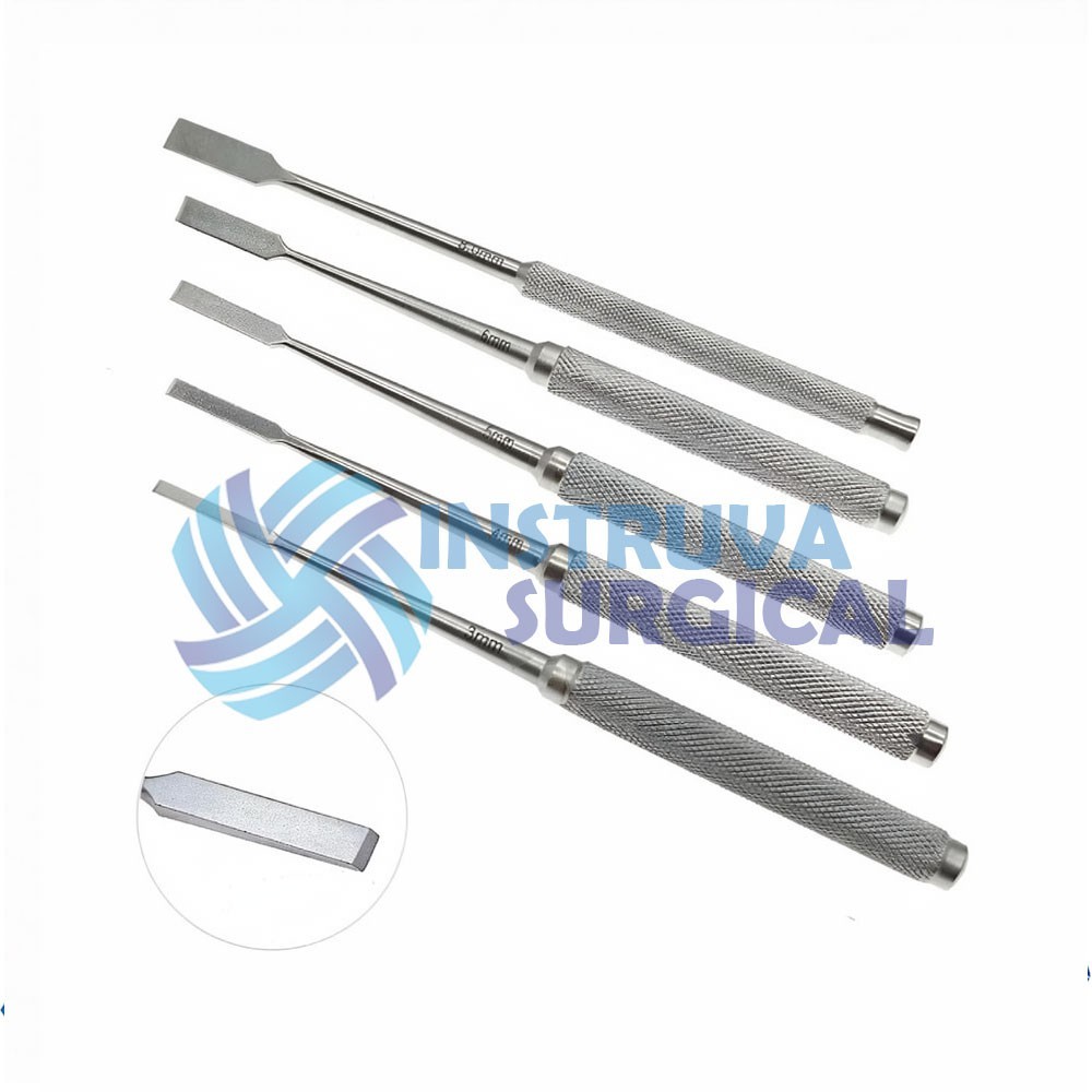 Bone Osteotomes set Stainless Steel Veterinary Orthopedics Instruments