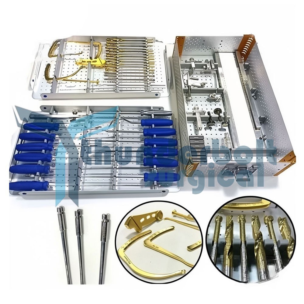 ACL PCL Knee Arthroscopy Surgery Instruments Set Of 48 Pcs A+ Quality