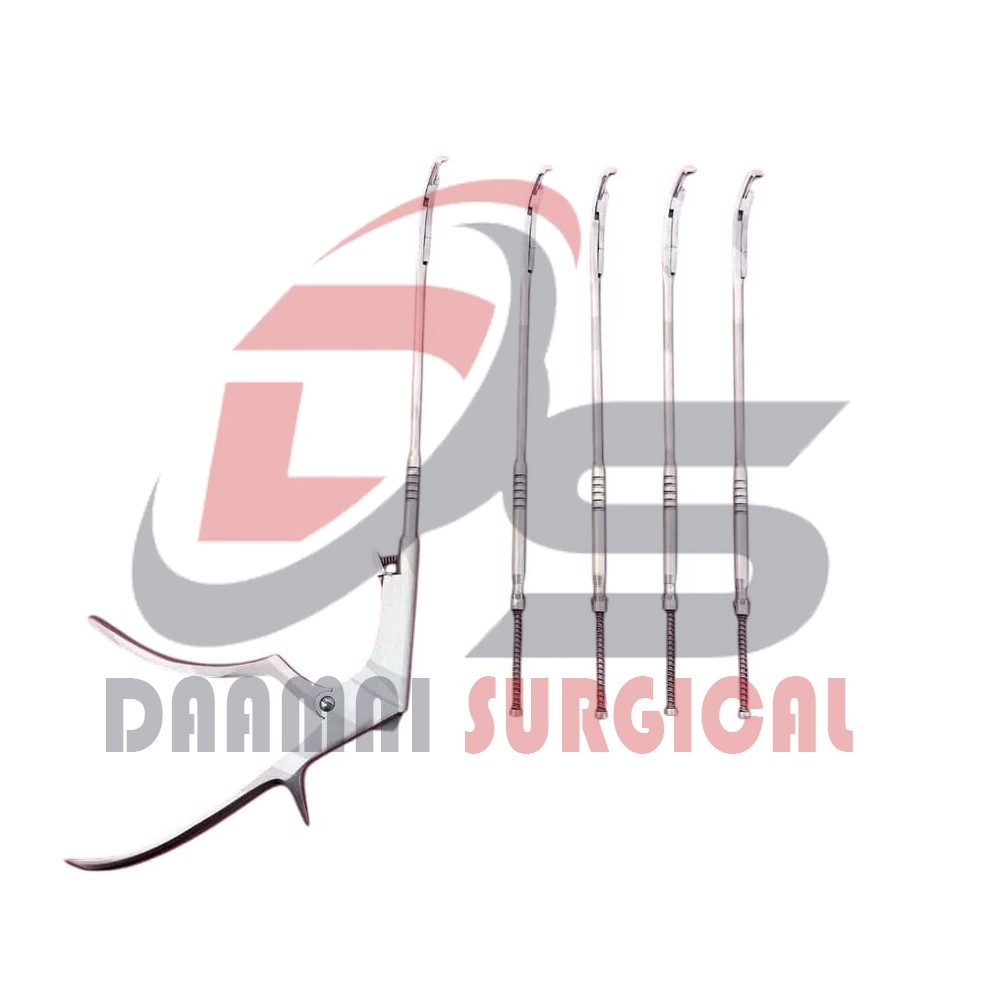 Angled Interlaminar Spine Endoscopic Set Surgical Rongeur Spine Surgery Tools
