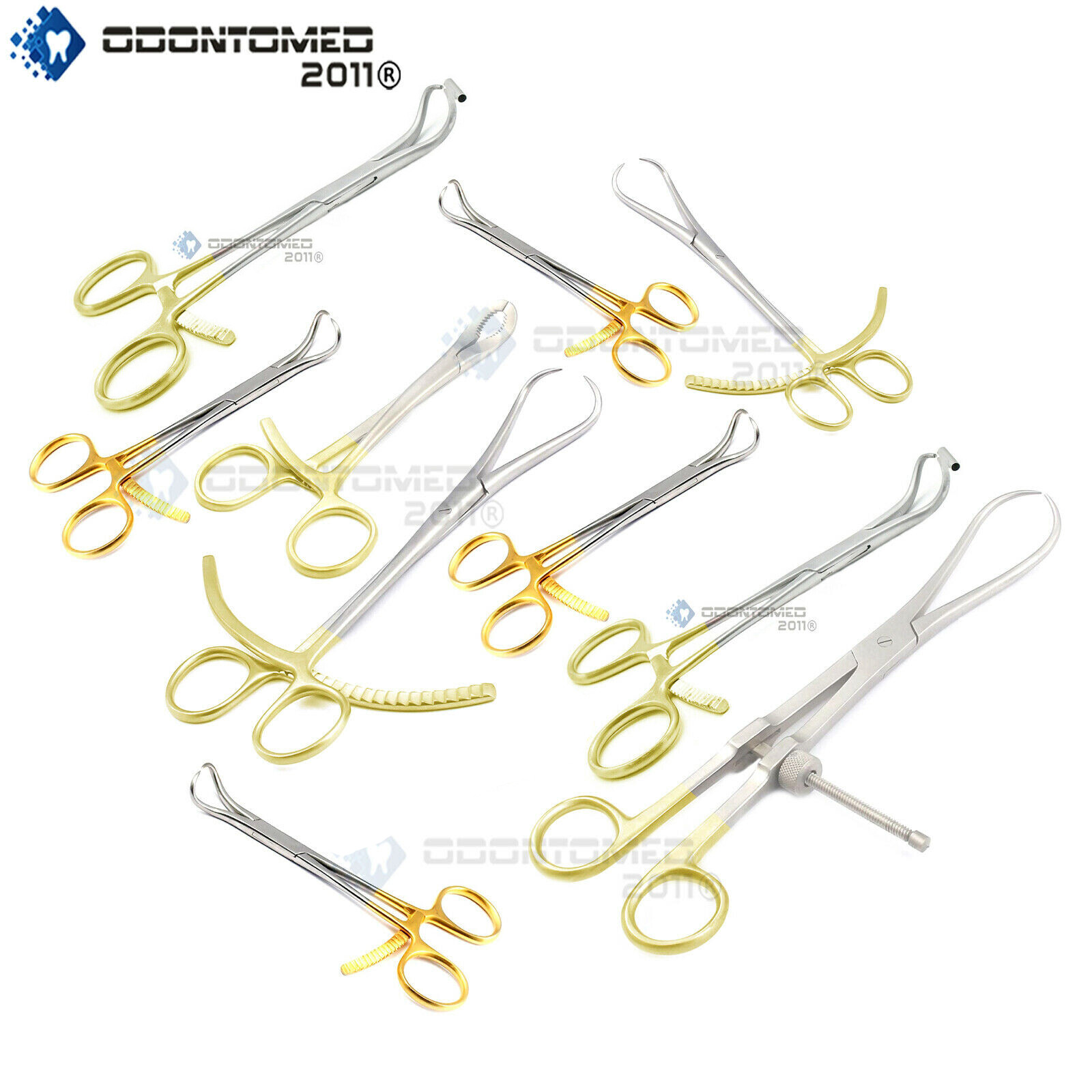 Set of 10 Orthopedic Surgical Veterinary Instruments Excellent Quality DS-1330-2