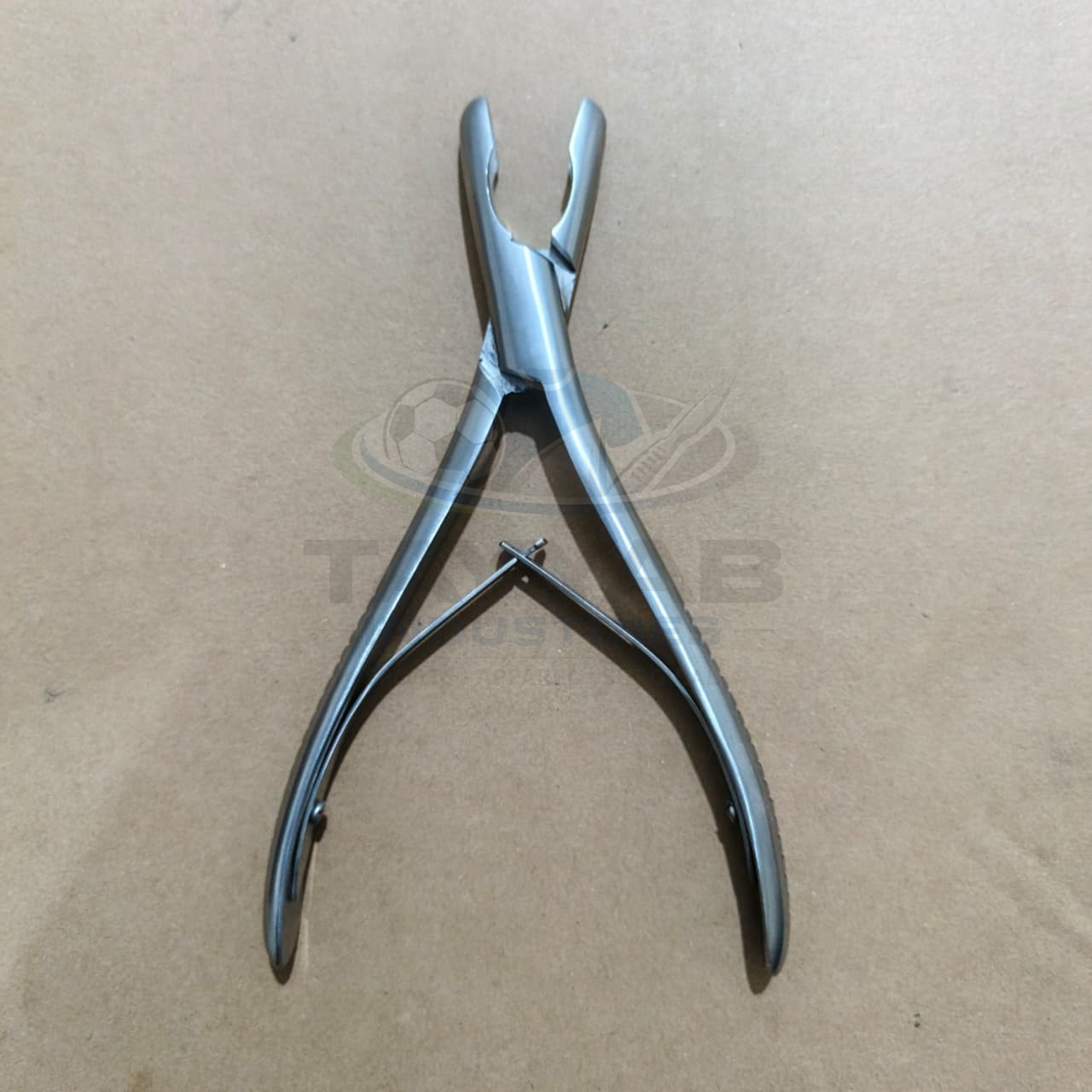 Luer Bone Rongeurs 7″ Straight 8mm Bite Neuro Surgical Instrument Stainless