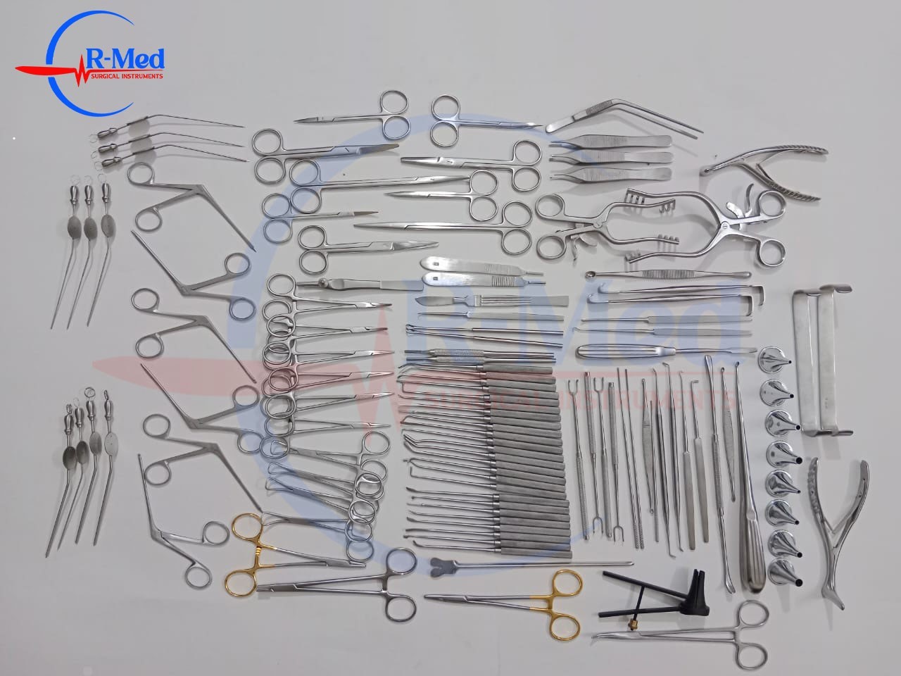 Tympanoplasty Instruments 101 PCs Set Micro Ear Surgery ENT Instruments