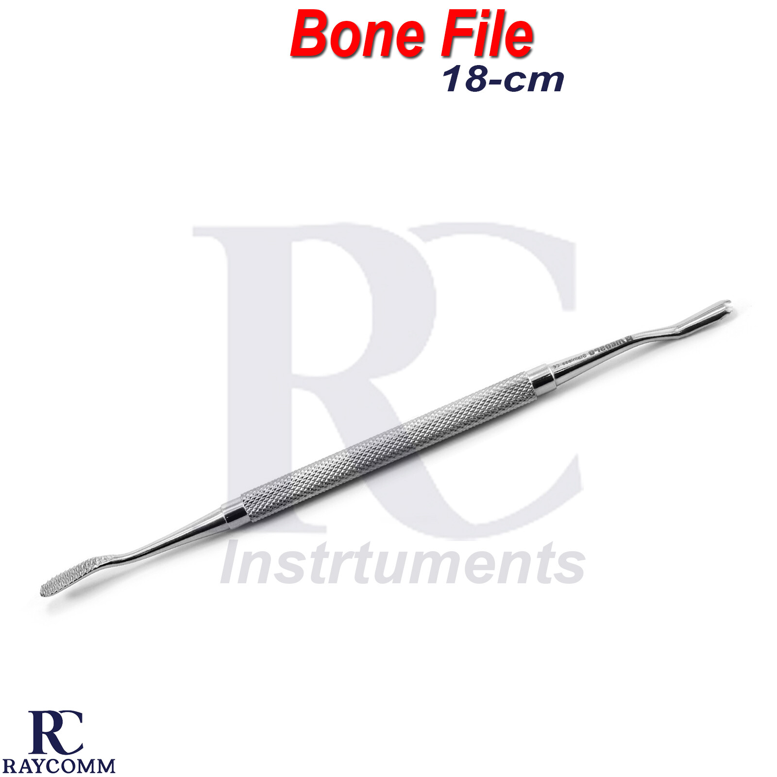 Surgical Bone File Double Ended Oral Surgery Extracting Elevators Dentist Tools