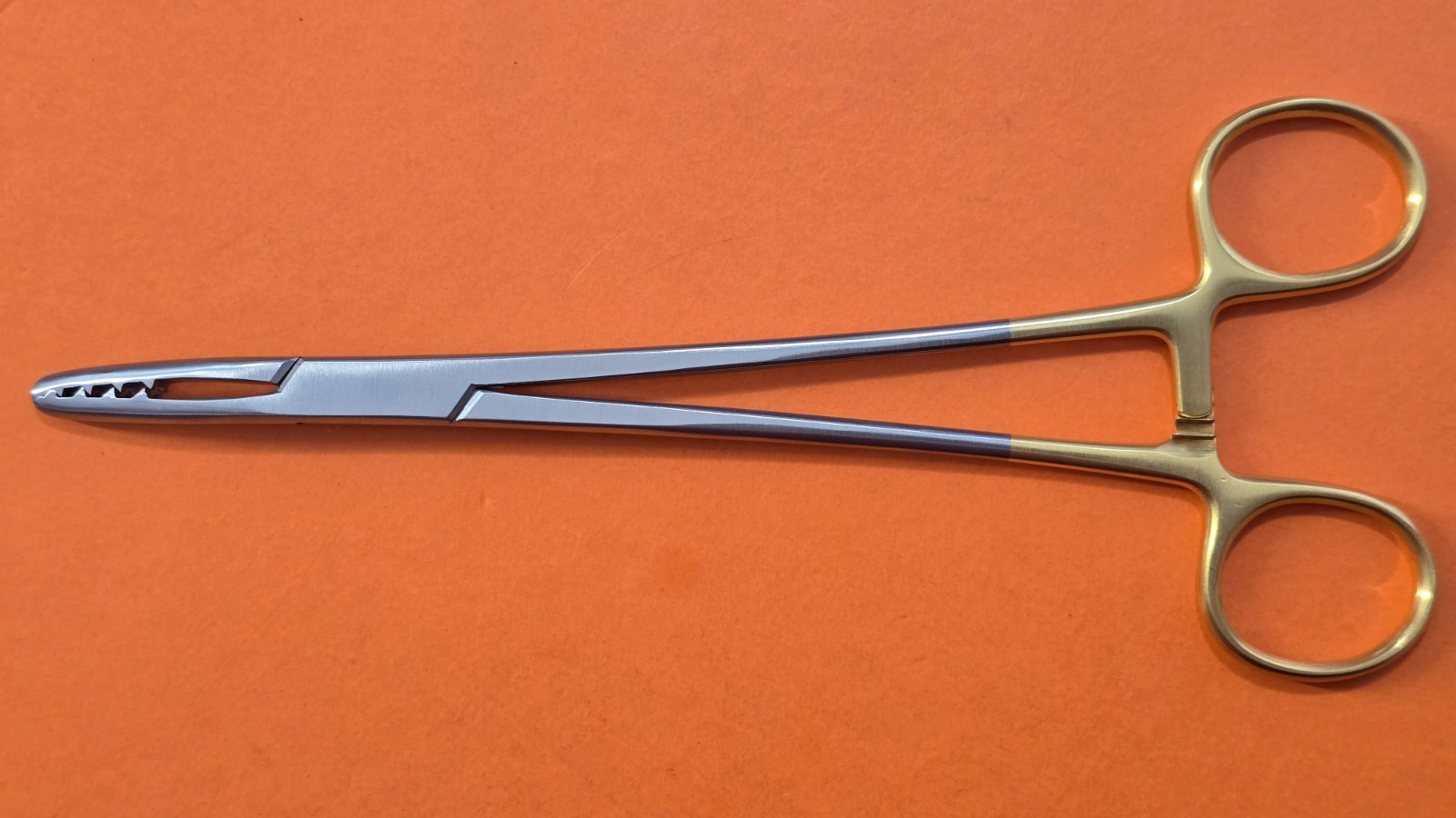 Turtle Surgical Martin Cartilage Holding Forceps 8″ Curved Jaw w- Ratchet