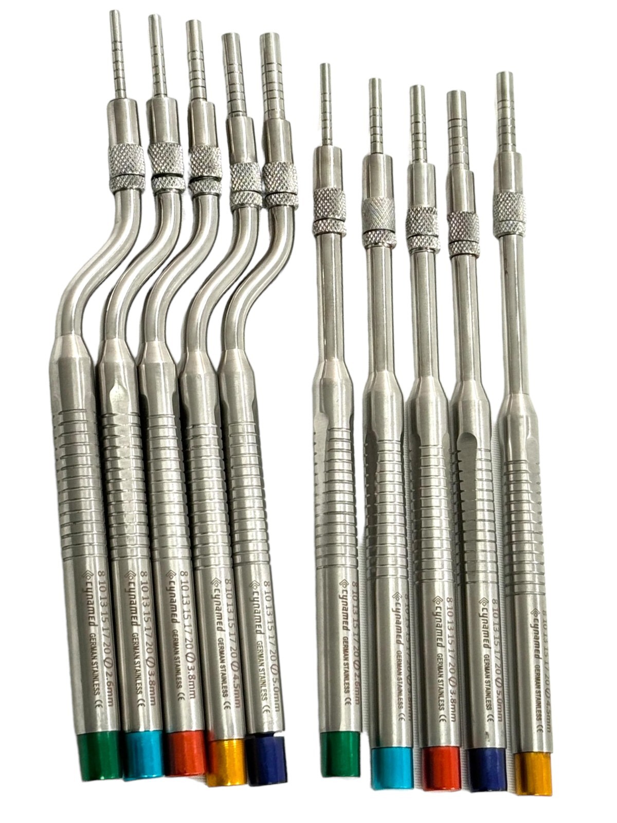 Osteotome Concave Tip STR + Offset Sinus Lift, Bone Implant Instruments-Steel