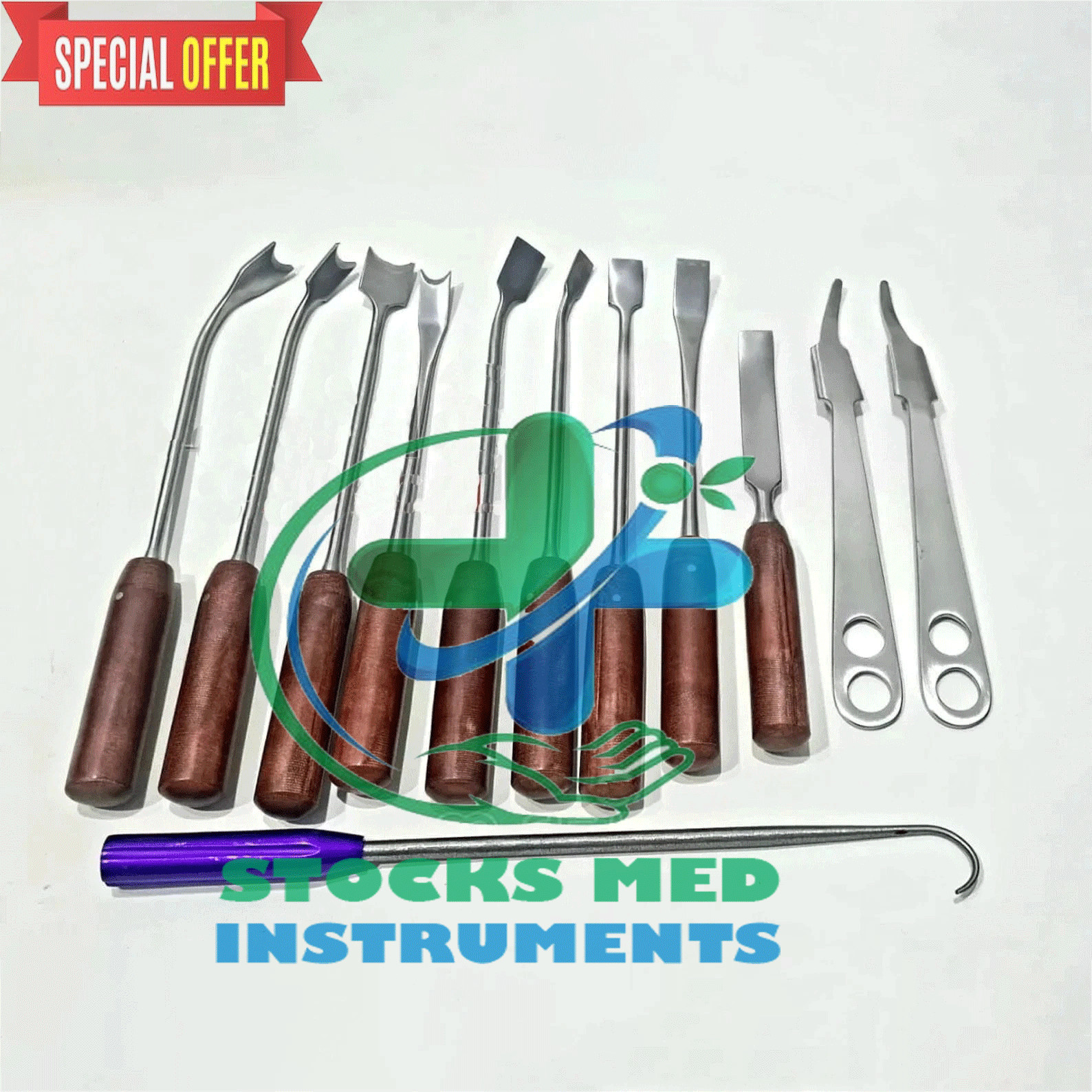 Periacetabular Osteotmy Orthopedic Instruments set of 12 pcs A+ Quality