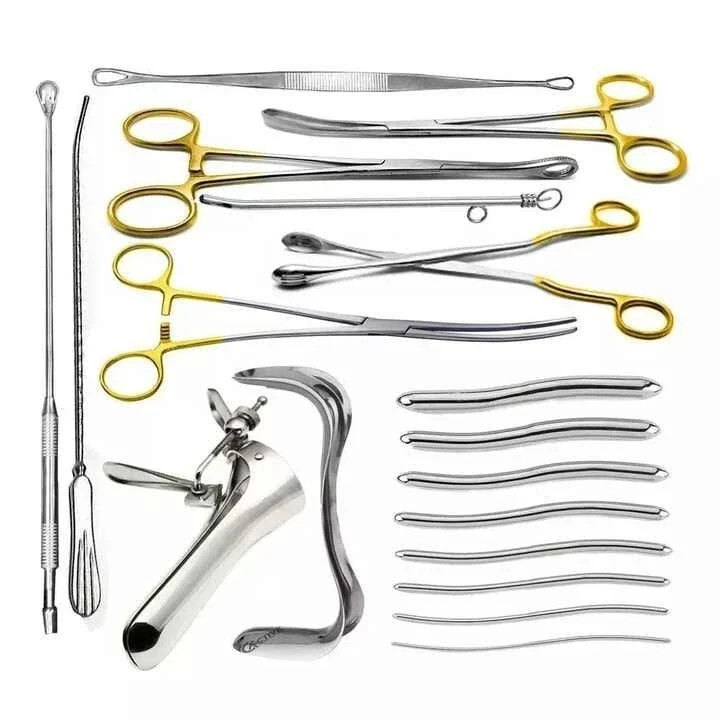 Dilation and Curettage (D&C) Set Gynecology Surgical Instruments