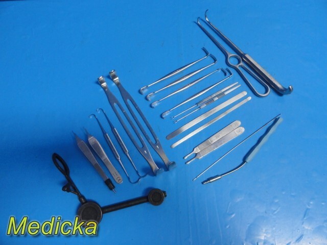 V.Muller,B&L,SSI,Codman,Weck Assorted Basic Pro Hand Surgery Instruments ~36182