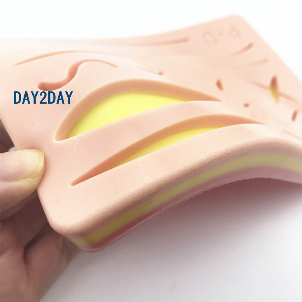 Skin suture model Training Pad Wound silicone suture Practice mat