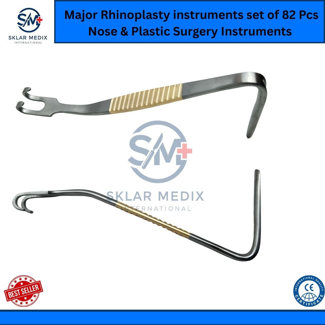 Major Rhinoplasty Instruments Set 82 Pcs Nose Plastic Surgery Surgical Tools Kit