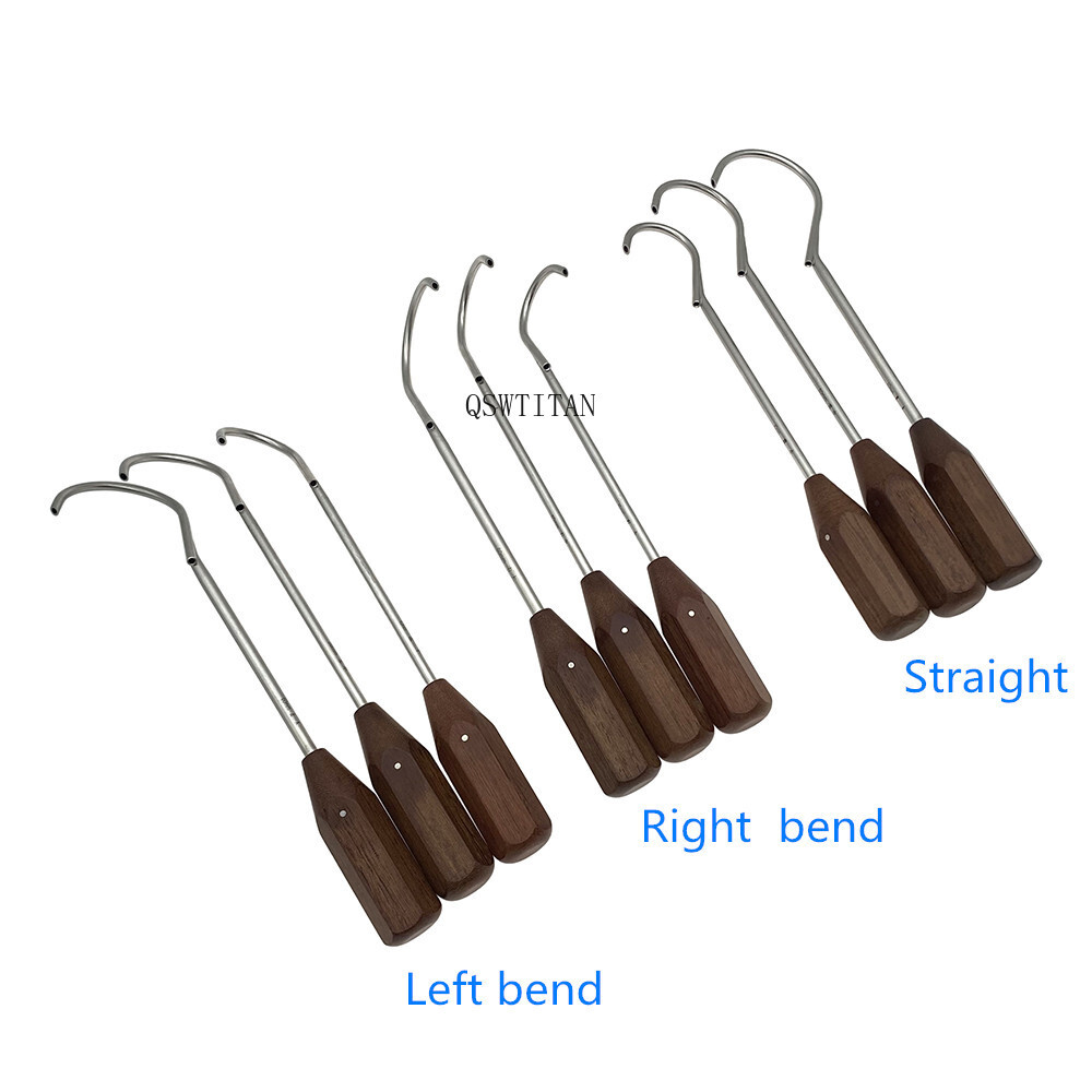 Bone Drill Sleeve Wire Guide with Wooden handle1pcOrthopedic Drill Sleeve Guider