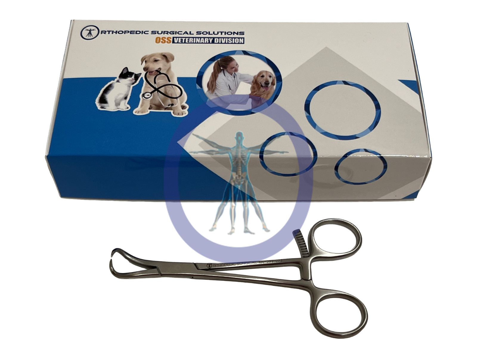 Orthopedic Surgical Veterinary Repositioning Forceps With Points *NEW*