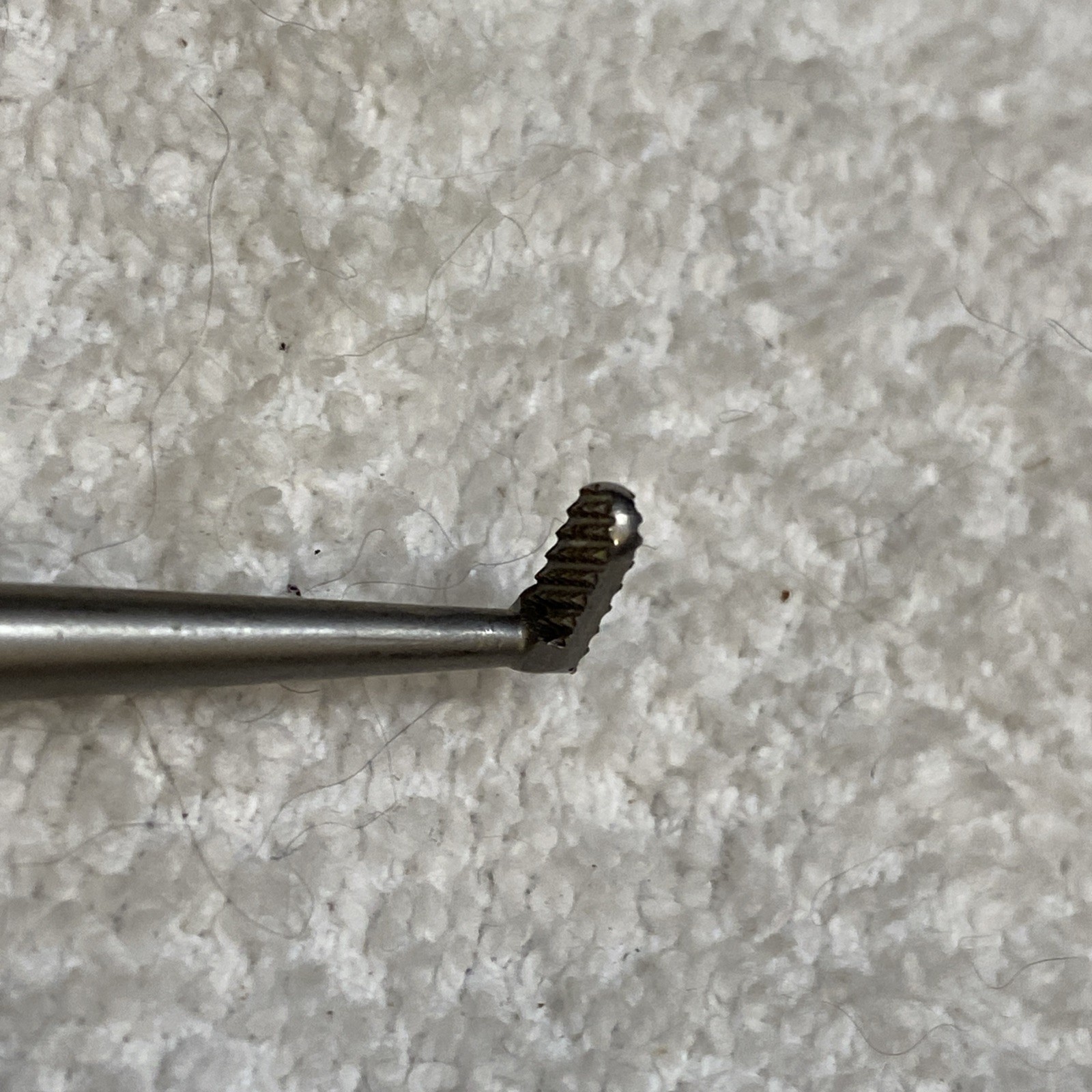 ***** ConMed Linvatec Shutt C8536.1 Meniscal Rasp 90° Top & Bottom Serrations